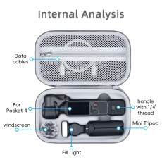 Hard EVA Storage Case for DJI Osmo Pocket 4