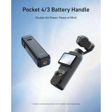 TELESIN Battery Handle for DJI Osmo Pocket 4/3
