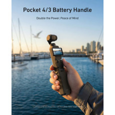 TELESIN Battery Handle for DJI Osmo Pocket 4/3
