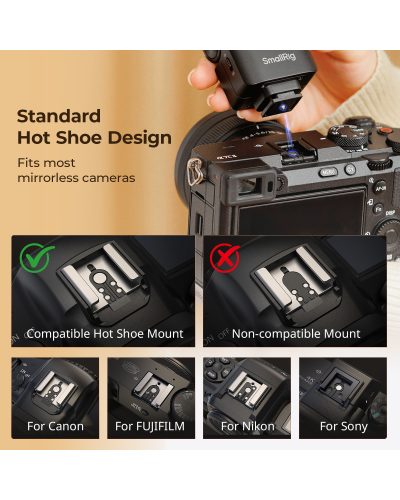 SmallRig RS-R22 Mini Speedlite Flash