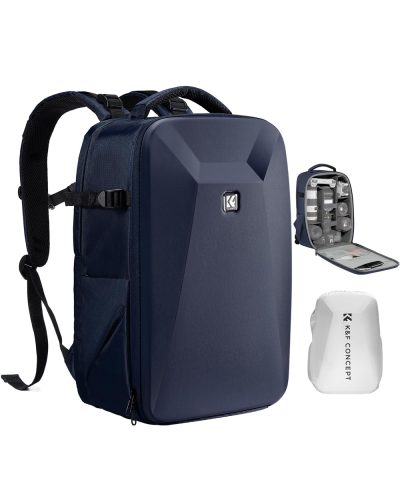 K&F Concept Camera Backpack 22L Nature Wander 10 (Deep Blue)