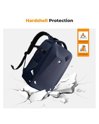 K&F Concept Camera Backpack 22L Nature Wander 10 (Deep Blue)