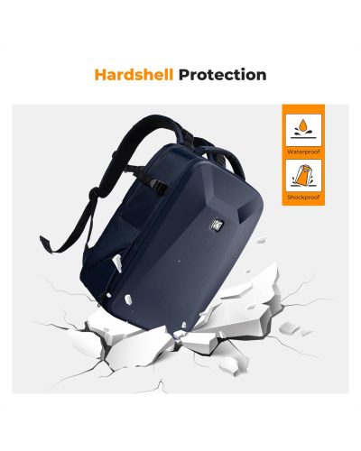 K&F Concept Camera Backpack 22L Nature Wander 10 (Deep Blue)