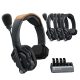 Hollyland Solidcom SE Global 4S 4-Person Full-Duplex Single-Ear Noise-Canceling Headset Intercom System 