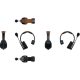 Hollyland Solidcom SE Global 4S 4-Person Full-Duplex Single-Ear Noise-Canceling Headset Intercom System 