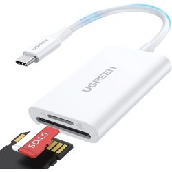 UGREEN CM265 2in1 USB-C SD/MicroSD Card Reader