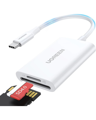 UGREEN CM265 2in1 USB-C SD/MicroSD Card Reader UGREEN CM265 2in1 USB-C SD/MicroSD Card Reader
