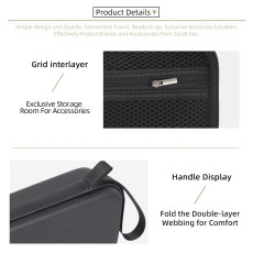 Hard EVA Storage Case for DJI Osmo Pocket 4(Black)