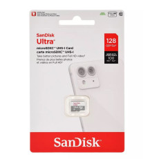 SanDisk 128GB Ultra microSDXC Memory Card