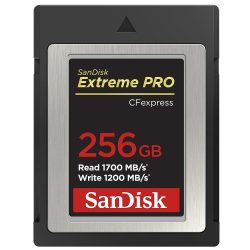 SanDisk 256GB Extreme PRO CFexpress Type B Memory Card