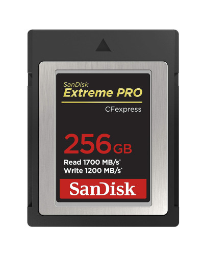 SanDisk 256GB Extreme PRO CFexpress Type B Memory Card SanDisk 256GB Extreme PRO CFexpress Type B Memory Card