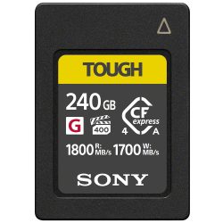 Sony 240GB CFexpress 4.0 Type A TOUGH Memory Card