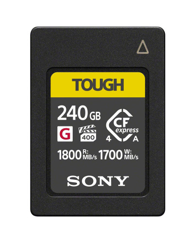 Sony 240GB CFexpress 4.0 Type A TOUGH Memory Card Sony 240GB CFexpress 4.0 Type A TOUGH Memory Card