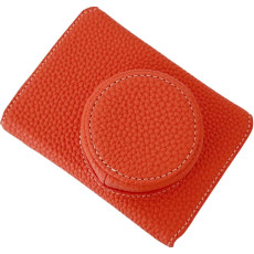 Camera Protective Case Full Camera Case Carrying Bag and Shoulder Strap for Fujifilm X100VI Camera (Orange)