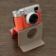 Camera Protective Case Full Camera Case Carrying Bag and Shoulder Strap for Fujifilm X100VI Camera (Orange)