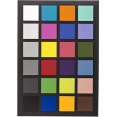 24Color Checker Classic Mini 64x108mm Test Chart Checker Palette Board 