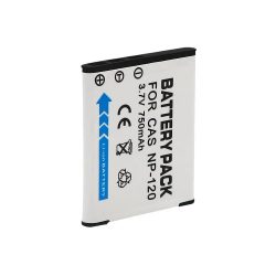 Camera Battery for Casio NP-120 750mAh