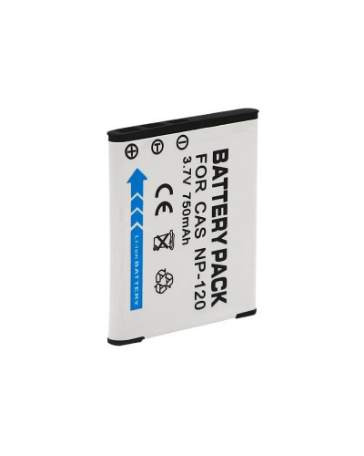 Camera Battery for Casio NP-120 750mAh Camera Battery for Casio NP-120 750mAh