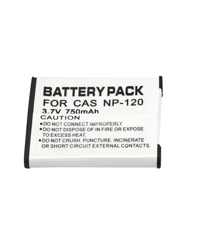 Camera Battery for Casio NP-120 750mAh