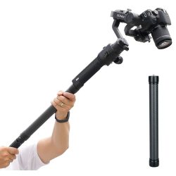 Carbon Fiber Extension Monopod Pole for DJI Ronin Gimbal Handle Grip (36cm)