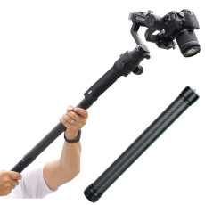 Carbon Fiber Extension Monopod Pole for DJI Ronin Gimbal Handle Grip (36cm)