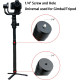 Carbon Fiber Extension Monopod Pole for DJI Ronin Gimbal Handle Grip (36cm)