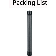 Carbon Fiber Extension Monopod Pole for DJI Ronin Gimbal Handle Grip (36cm)