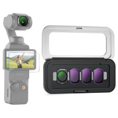 NEEWER ND16 ND64 ND256 CPL Variable ND Filter & Screen Protector Compatible with DJI Osmo Pocket 3/4