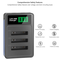 Digital Camera Battery Charger for EN-EL10 Li-40B Li-42B NP-45 NP-80 Klic-7006 Digital Camera Battery Charger for EN-EL10 Li-40B Li-42B NP-45 NP-80 Klic-7006