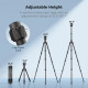 K&F Concept K254C2 Carbon Fibre Camera Tripod 162 cm Travel Tripod Arca Swiss