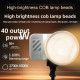 ZSYB ZG40 40W COB LED Video Light with Built-in Battery