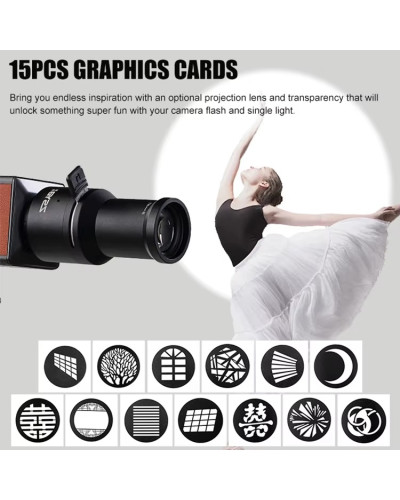 ZSYB YG-60 Condenser Lens Projector Compatible with ZY Mount