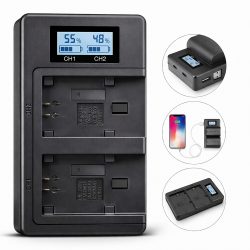 Camera Battery Charger For Sony NP-FV100 NP-FV30 NP-FV50 NP-FV70 SX83E SX63E FDR-AX100E AX100E