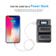Camera Battery Charger For Sony NP-FV100 NP-FV30 NP-FV50 NP-FV70 SX83E SX63E FDR-AX100E AX100E
