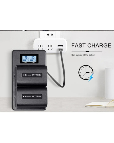 Camera Battery Charger For Sony NP-FV100 NP-FV30 NP-FV50 NP-FV70 SX83E SX63E FDR-AX100E AX100E Camera Battery Charger For Sony NP-FV100 NP-FV30 NP-FV50 NP-FV70 SX83E SX63E FDR-AX100E AX100E