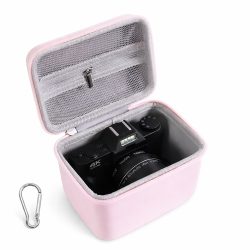 Digital Camera Case for Vlogging Camera for Canon/Sony/FUJIFILM (Pink)