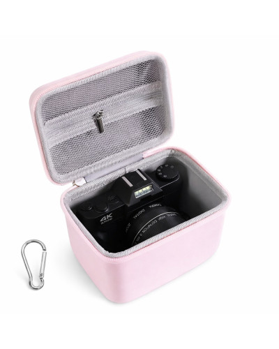 Digital Camera Case for Vlogging Camera for Canon/Sony/FUJIFILM (Pink) Digital Camera Case for Vlogging Camera for Canon/Sony/FUJIFILM (Pink)