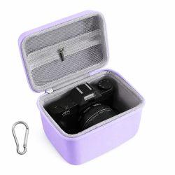 Digital Camera Case for Vlogging Camera for Canon/Sony/FUJIFILM (Purple)