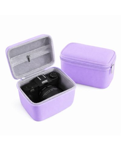 Digital Camera Case for Vlogging Camera for Canon/Sony/FUJIFILM (Purple)