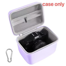 Digital Camera Case for Vlogging Camera for Canon/Sony/FUJIFILM (Purple)