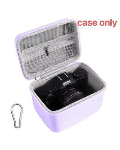 Digital Camera Case for Vlogging Camera for Canon/Sony/FUJIFILM (Purple)
