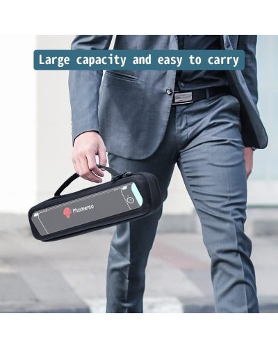 Phomemo M08F Black Bag for A4 Portable Printer for Mobile Travel Printer Storage Holder Paper(Case Only) Phomemo M08F Black Bag for A4 Portable Printer for Mobile Travel Printer Storage Holder Paper(Case Only)
