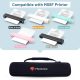 Phomemo M08F Black Bag for A4 Portable Printer for Mobile Travel Printer Storage Holder Paper(Case Only)