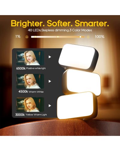 Portable Fill Light for OSMO Pocket 3 Mini Selfie Light