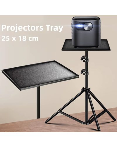 Universal Projector Mount Tray Platform (25×18 cm)