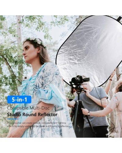 NiceFoto SR-5-Ø38x48" 5in1 Square Reflector Discs (92x122cm)