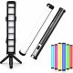 NiceFoto TC-210RGB 10W Magnetic LED Video Tube Light with Grid
