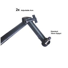 NiceFoto ZB-T01 155cm Live Tree Professional Heavy Duty Studio Camera Station Stand with Wheels