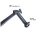 NiceFoto ZB-T01 155cm Live Tree Professional Heavy Duty Studio Camera Station Stand with Wheels