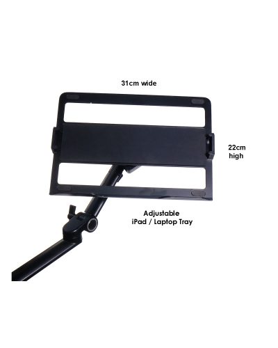 NiceFoto ZB-T01 155cm Live Tree Professional Heavy Duty Studio Camera Station Stand with Wheels
